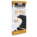 Royal & Langnickel - Set di 12 pastelli morbidi, Tonalità carboncino