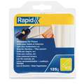 Rapid - Stick di colla per pistole EG212 e CG270, Stick di colla per sanitari, bianca, conf. da 14