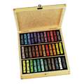 Sennelier - Pastels à l'Écu, Set in cassetta di legno, Set da 36 pastelli interi, Assortiti