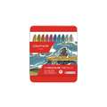 Caran D'Ache - Neocolor I, Set di pastelli a cera, Set da 10 - Colori metallici