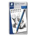 Staedtler - Mars Lumograph 100, Set di matite da disegno, 100 G 12 Design