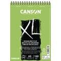 Canson - XL, Blocco da disegno Recycling, A5 - 14,8 x 21 cm, 25 ff., 160 g/m², fine (cold pressed), blocco spiralato