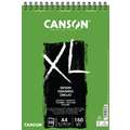 Canson - XL, Blocco da disegno universale Dessin, A4, 50 fogli, blocco spiralato, 160 g/m²