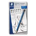 Staedtler - Mars Lumograph 100, Set di matite da disegno, 100 G12S Sketching
