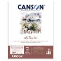 Canson - Mi-Teintes, blocco per pastello, 32 x 41 cm, blocco collato su 1 lato, 160 g/m²