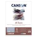 Canson - Mi-Teintes, blocco per pastello, 24 x 32 cm, blocco collato su 1 lato, 160 g/m²