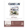 Canson - Mi-Teintes, blocco per pastello, 24 x 32 cm, blocco collato su 1 lato, 160 g/m²
