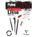 Clairefontaine - PaintON, Carta Mix Media Lisse, blocco collato su 1 lato, A3, 29,7 x 42 cm, 250 g/m², Blocco con 25 ff