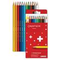 Caran D'Ache - Swisscolor, Set di matite colorate, Set da 12