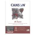 Canson - Mi-Teintes, blocco per pastello, 24 x 32 cm, blocco collato su 1 lato, 160 g/m²