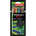 Stabilo - GREENcolors Arty Set, set, 12 pezzi