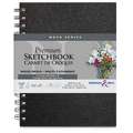 Stillman & Birn - Serie Nova, Libro per schizzi spiralato, 15,2 x 20,3 cm, 150 g/m², quaderno per schizzi, Carta grigia