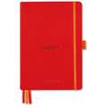 Clairefontaine - Rhodia, Goal Book con copertina rigida, Papavero, A5, 14,8 x 21 cm, 90 g/m²