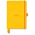 Clairefontaine - Rhodia, Goal Book con copertina rigida, Giallo, A5, 14,8 x 21 cm, 90 g/m²