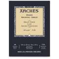 Arches - Ingres d’Arches MBM, Blocco da disegno, 23 x 31 cm, 105 g/m², vergata, blocco collato su 1 lato