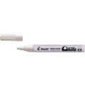 Pilot - Super Color, Pennarello indelebile, White, 2 mm, punta rotonda, 4.0 medium