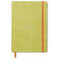 Clairefontaine - Rhodia, Goal Book con copertina flessibile, Anice, A5, 14,8 x 21 cm, 90 g/m²