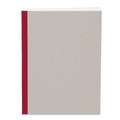 Kunst & Papier - Libro per schizzi e bozze, Verticale, A5, 144 pagine, 100 g/mq, Dorso rosso