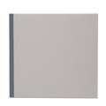 Kunst & Papier - Libro per schizzi e bozze, Quadrato, 21 x 21 cm, 144 pagine, 100 g/mq, Dorso grigio