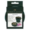 Faber-Castell - Art & Graphic, vaschetta per lavare i pennelli CLIC & GO, Verde scuro