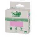 Post-it - Recycling, Foglietti adesivi in carta riciclata, rosa/blu intenso