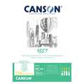 Canson - 1557, Blocco per schizzi, 14,8 x 21 cm, 120 g/m², opaca
