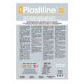 Plastiline - Pasta modellabile grigio chiaro, Durezza 40, 750 g