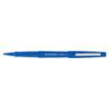 Paper Mate - Penna con punta in fibra Flair Original, marker sfusi, Blu navy