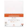 Clairefontaine - Fontaine, Carta per acquerello, 25 fogli, 56 x 76 cm, 300 g/m², satinata (hot pressed)