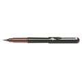 Pentel - Pocket Brush Pen, Penna a pennello, Inchiostro seppia / Fusto nero