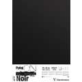 Clairefontaine - Paint'On, carta da disegno, nera, 50 x 65 cm (15P), 250 g/m², Conf. 10 fogli