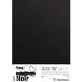 Clairefontaine - PaintON, Carta da disegno nera, 50 x 65 cm (15P), 250 g/m², Conf. con 10 fogli