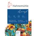 Hahnemühle - Acrly, Blocco per acrilico 360 g/mq, 36 x 48 cm, blocco collato su 4 lati, 360 g/m²