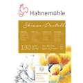 Hahnemühle - Carta da schizzi/pastello, A4, 21 x 29,7 cm, 130 g/m², blocco collato su 1 lato