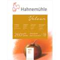Hahnemühle Velours carta da pastello, 24 x 32 cm, 260 g/m², floccata, blocco collato su 1 lato