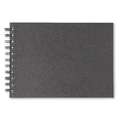 Gerstaecker - Libro per schizzi spiralato, A5, 14,8 x 21 cm, 135 g/m², satinata (hot pressed), Formato orizzontale
