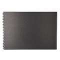 Gerstaecker - Libro per schizzi spiralato, A3, 29,7 x 42 cm, 135 g/m², satinata (hot pressed), Formato orizzontale