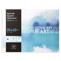 I Love Art - Blocco di carta per acquerello, 30 x 40 cm, fine (cold pressed), 300 g/m², 50 fogli