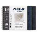 Canson - Art Book, Saunders Waterford, Album per schizzi, A5, 14,8 x 21 cm, fine (cold pressed), 300 g/m², Formato orizzontale