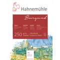 Hahnemühle Burgund 250g blocco, 30 x 40 cm, blocco collato su 4 lati, 250 g/m², ruvida