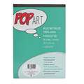 Pébéo - Pop Art, Blocco di tele da pittura, A4 con 20 fogli, 250 g/m²