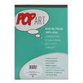 Pébéo - Pop Art, Blocco di tele da pittura, A3 con 10 fogli, 250 g/m²