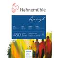 Hahnemühle - Acryl, Blocco per acrilico 450 g/mq, 50 x 64 cm, 450 g/m², strutturata, blocco collato su 4 lati