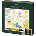 Faber-Castell - Pitt Artist Pen Dual Marker, set in astuccio di cartone, Set da 10