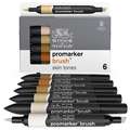 Winsor & Newton - Promarker Brush, Set da 6, Skin tones