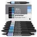 Winsor & Newton - Promarker, Set da 6, Skyscape tones 1, set