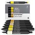 Winsor & Newton - Promarker, Set da 6, Yellow tones, set