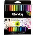 Wonday - MIN'O, Set di pennarelli, Set da 12 Large, punta conica
