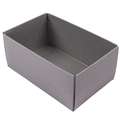 Buntbox - Scatola regalo L, Ardesia, Base, misura L (26,6 x 17,2 x 7,8 cm)