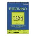 Fabriano - 1264, Blocco da disegno, A3, 29,7 x 42 cm, 180 g/m², opaca, Blocco spiralato con 50 fogli